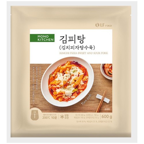 엘에프푸드 모노키친 김피탕(김치피자탕수육) 600g (1개)_이미지