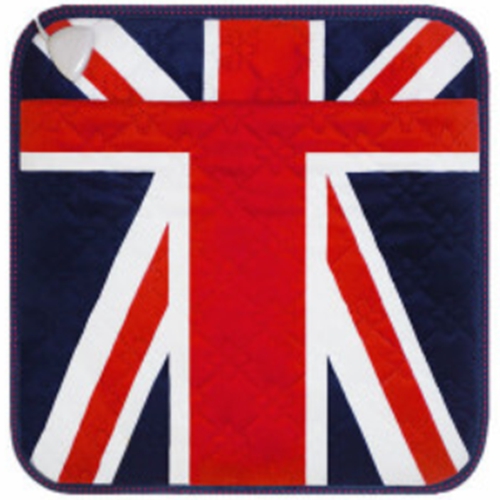 한일전기 극세사 잉글랜드 전기발방석