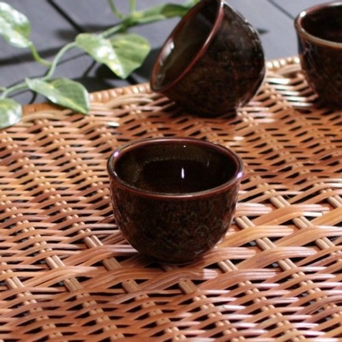 천유 솔방울 술잔