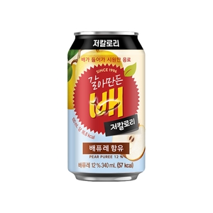 해태htb 갈아만든 배 저칼로리 340ml (1개)_이미지