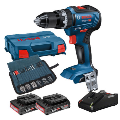 ���� GSB 18V-55 + 100pcs �׼����� ��Ʈ