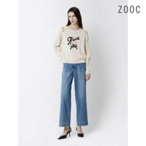 대현 ZOOC 어깨 슬릿 인타르시아 풀오버 LE_Z241KSK006