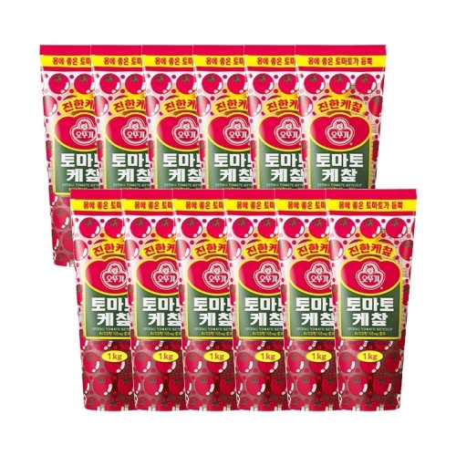 오뚜기 토마토케찹 1kg (12개)