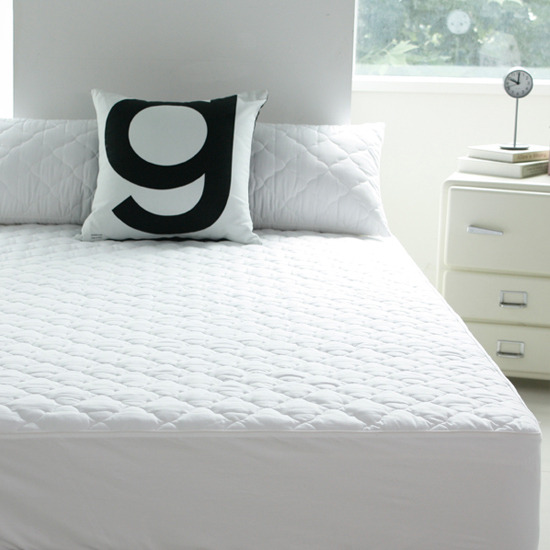 순면누빔 침대 매트리스커버