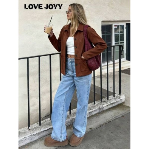 라펠 LOVE JOYY 빈티지 재킷 코트 2196027 J