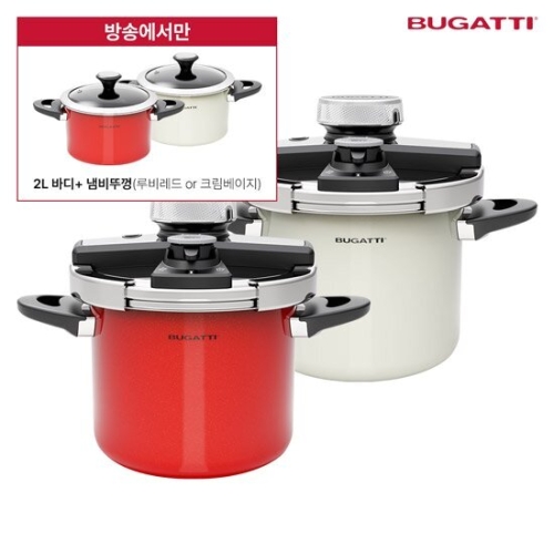 부가티 통스텐 IH 압력솥 세트 (3L+2L)_이미지