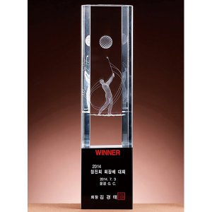 크리스탈 트로피    골프 트로피 F1932 F1933 F1934_이미지