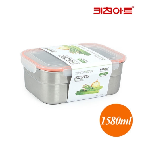 키친아트 아트락 사각 6호 1.58L (1개)_이미지