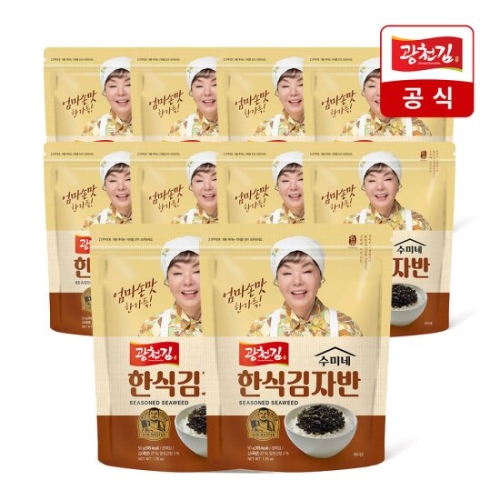 광천김 수미네 한식 김자반 50g 10봉