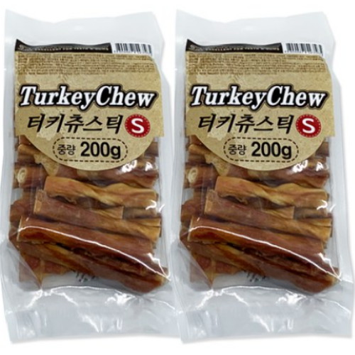 내추럴EX 터키츄 스틱 덴탈껌 200g (2개)_이미지