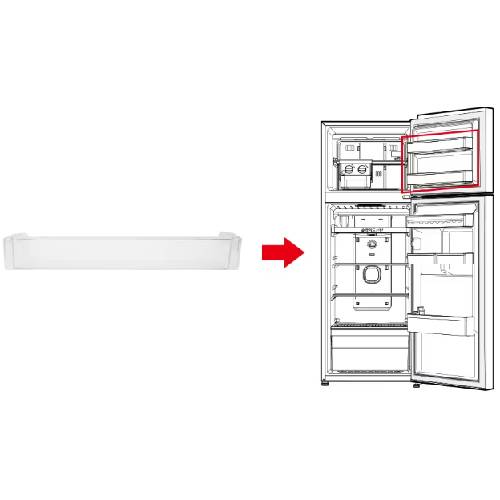 LG전자 냉동실 바구니 MAN62871601_이미지