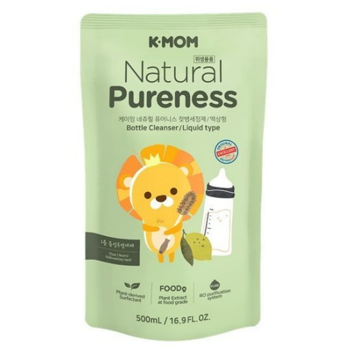 케이맘 젖병이유식기 세정제 액상형 리필 500ml (5개)_이미지