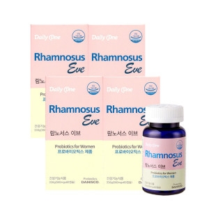 람노서스 이브 60캡슐X 4병 /여성유산균