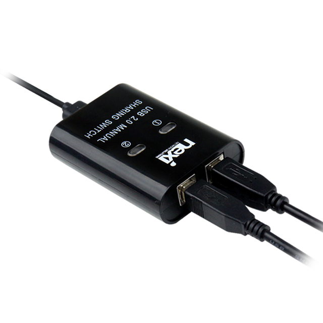 리버네트워크 NEXI 2:1 USB 2.0 수동 선택기 (NX915)_이미지
