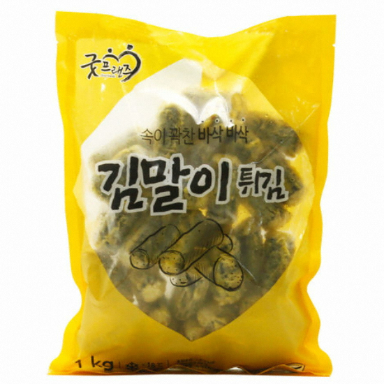굿프랜즈 김말이 튀김 1kg (2개)_이미지