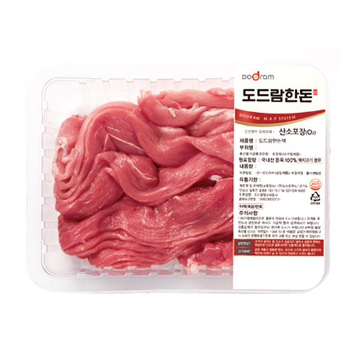 도드람푸드 도드람포크 뒷다리 불고기용 500g (1개)_이미지