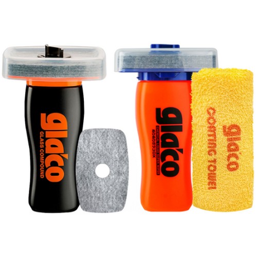 소프트99 글라코 G-47 플러스 유막제거제 + DX 플러스 유리발수코팅제