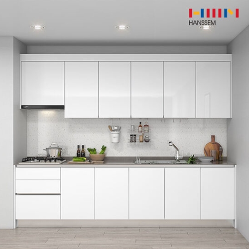 한샘 원더화이트 슬림 ㅡ자 (~3.5m)