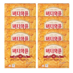 크라운제과 버터와플 316g (8개)