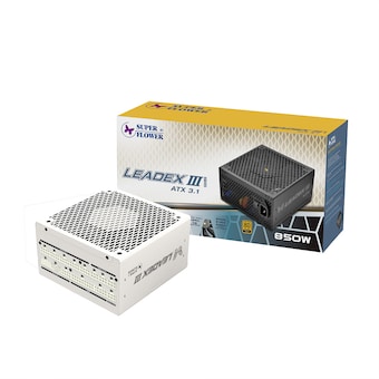 SuperFlower SF-850F14GE LEADEX III GOLD UP ATX3.1 화이트