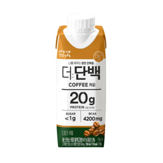 빙그레 더단백 드링크 커피 250ml (3개)_이미지