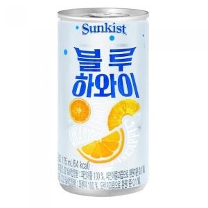 해태음료 썬키스트 블루하와이 175ml 30캔