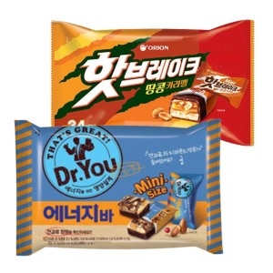 오리온 핫브레이크 미니 532g (2개)_이미지