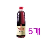 샘표 진간장 금F-3 500ml (5개)_이미지