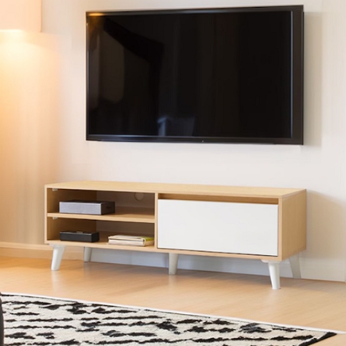 [불명] 굿즈가구 GA 01서라소 오픈 낮은 서랍 거실장 1150