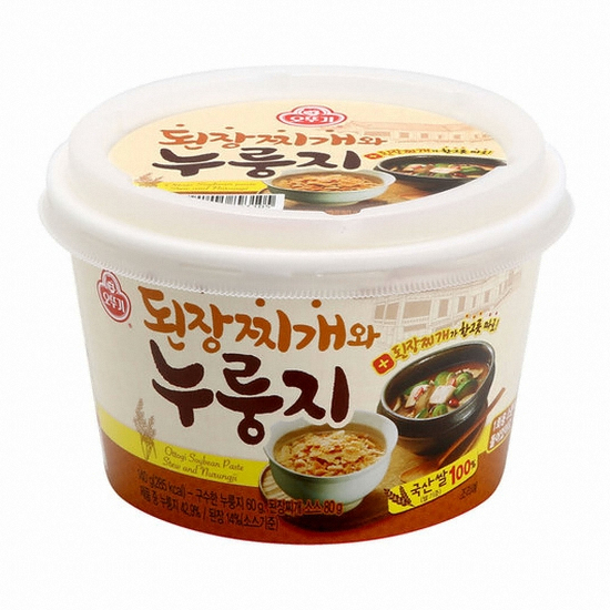 오뚜기 된장찌개와 누룽지 140g (16개)_이미지