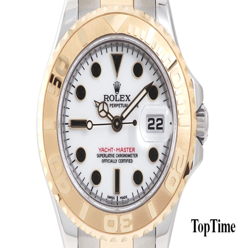 요트마스터1 콤비 흰판 169623 29mm