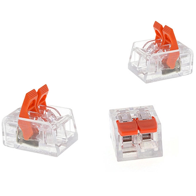 푸쉬인 레버 전선커넥터 2구 JCMK-2212