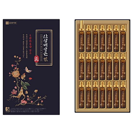 종근당건강 산삼배양근 진 20ml 21병 (1개)