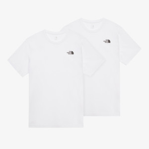 노스페이스 더블업 EX 반팔 티셔츠 2팩 NT7UR37C