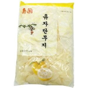 원효 남국 유자단무지 1kg 원효단무지