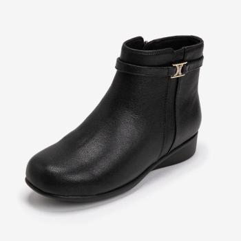 에스콰이아 HC12 여성 컴포트 앵글부츠 여성 심플 장식 컴포트 앵클 S44092604_이미지