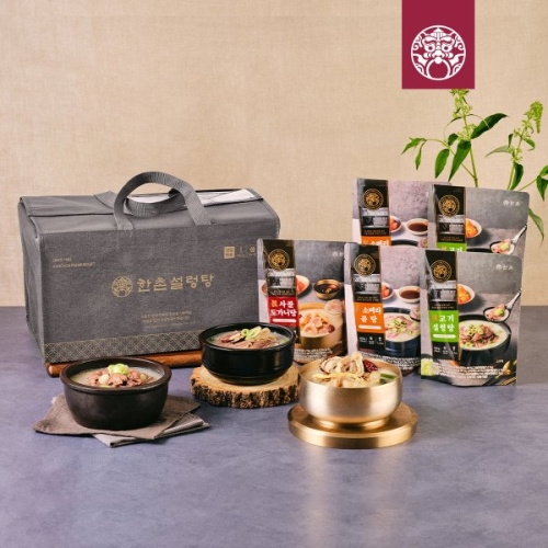 한촌설렁탕 더블랙 프리미엄 혼합선물세트 2호_이미지