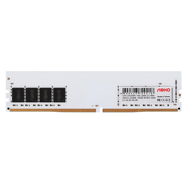 앱코 DDR4-3200 CL16 AGM R20 화이트 (16GB)_이미지