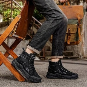 라일리 Rly 남성 투박한 아웃솔 하이탑 스트릿 무드 워커 볼 43285130