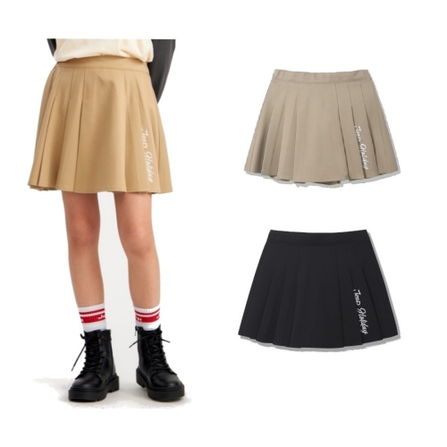 지프키즈 지프 키즈 JEEPKIDS 지프베어 밴딩 플리츠스커트 KP1SKF017BE