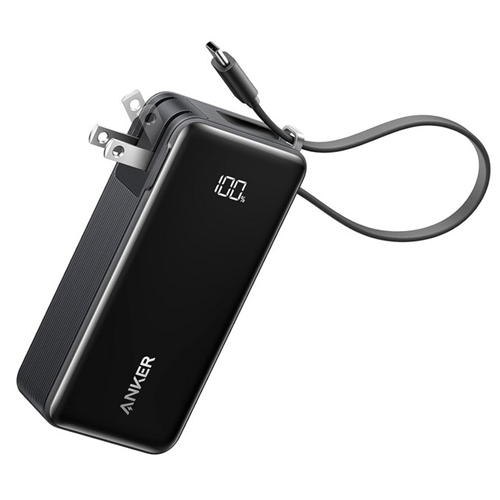 ANKER 30W 보조배터리 C타입 케이블 일체형 A1637 10000mAh
