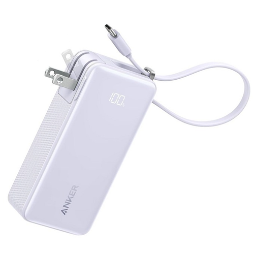 ANKER 30W 보조배터리 C타입 케이블 일체형 A1637 10000mAh (해외구매)_이미지