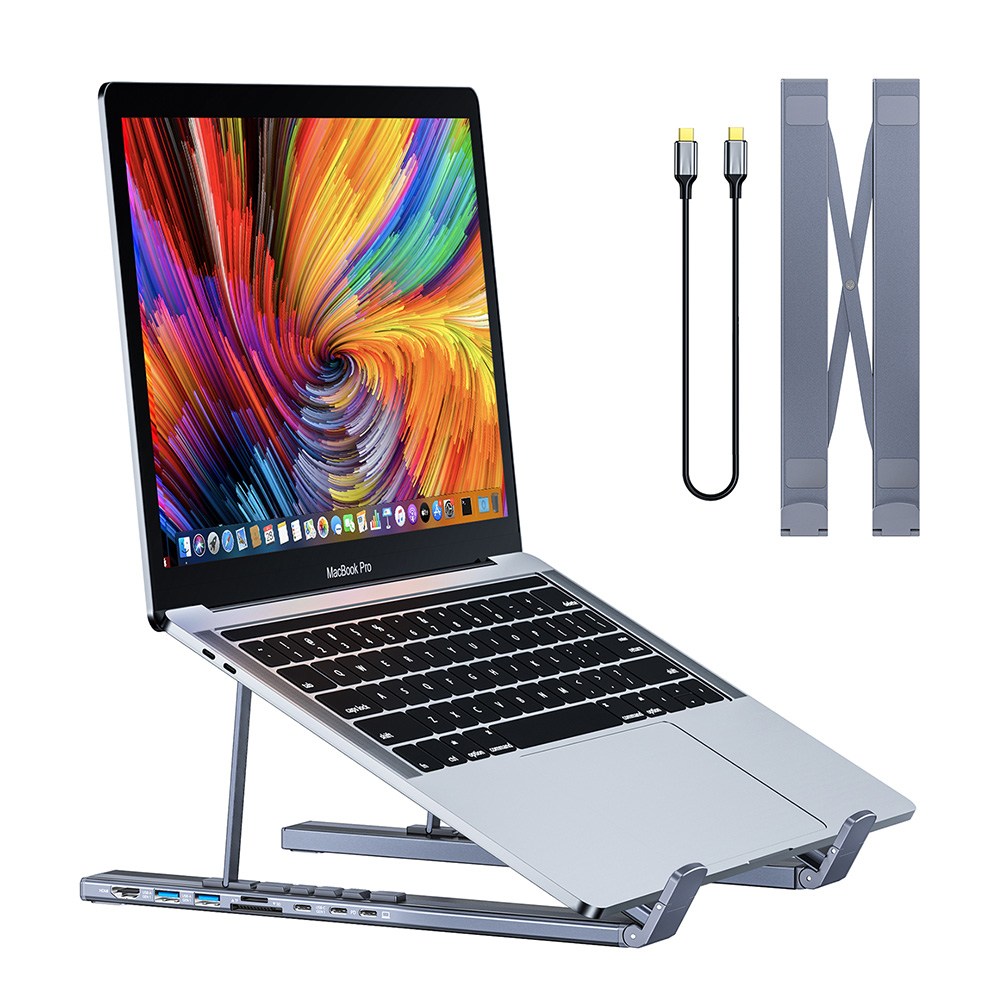 HUB-M48 7in1 멀티허브 접이식 노트북 거치대