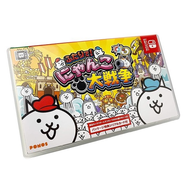 둘이서! 냥코 대전쟁 일본판 SWITCH, 패키지칩/해외구매_이미지