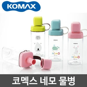네모물병 430ml (민트고래)