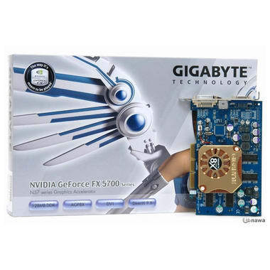 GIGABYTE GeForceFX 5700 GigaByte 128MB