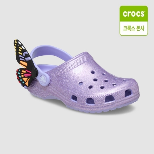 크록스키즈 클래식 아이엠 버터플라이 클로그 토들러 (210018-5BN)_이미지