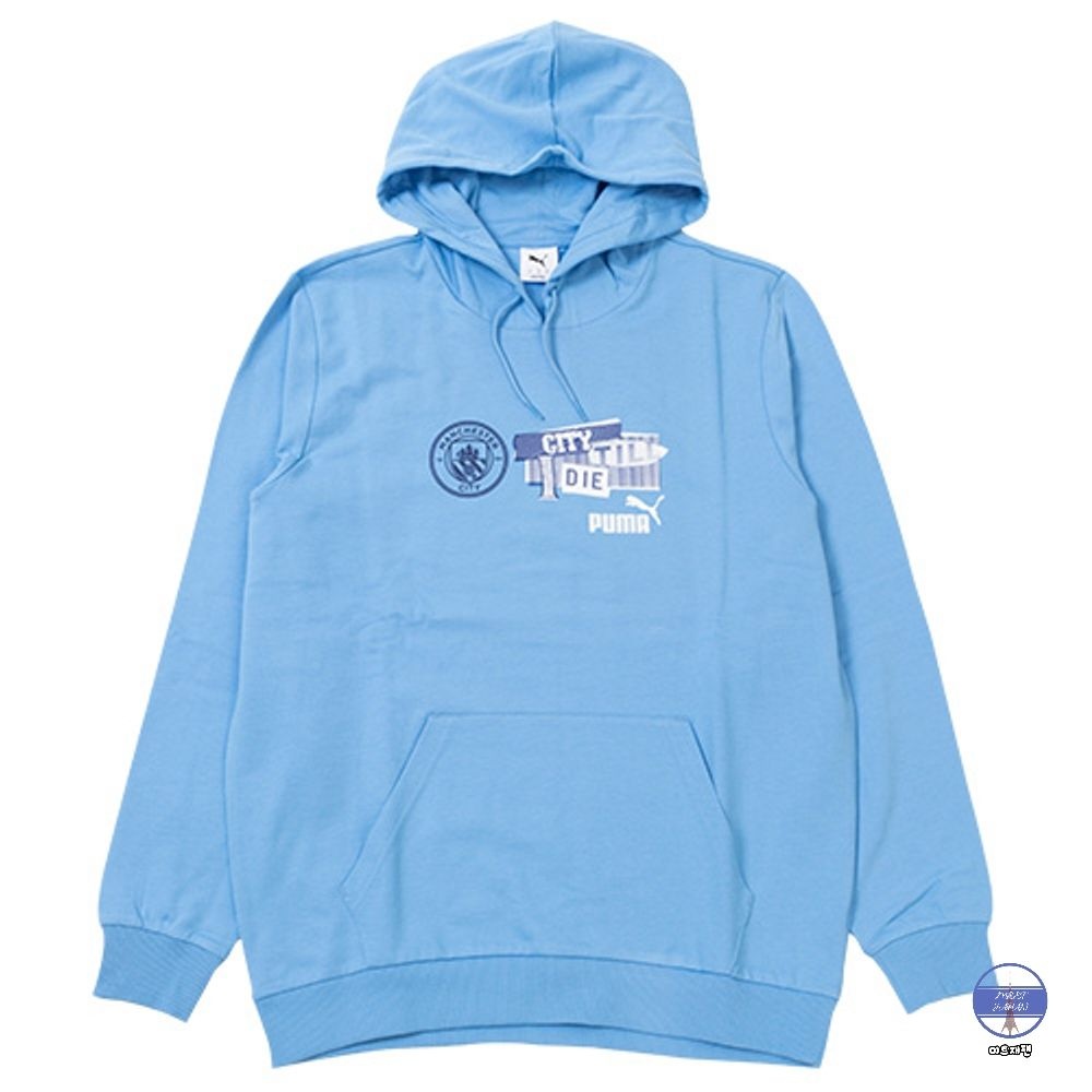 푸마 맨시티 후드 티셔츠 779120-39