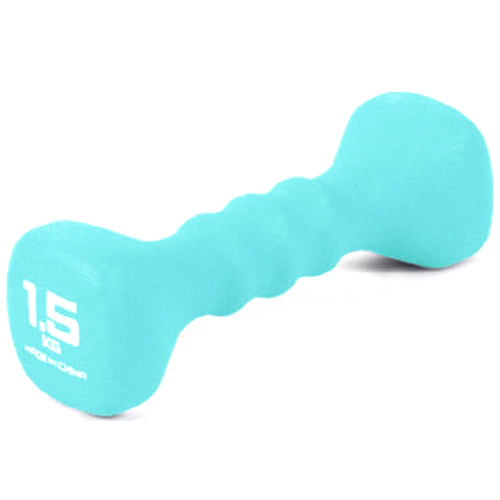 코리아스포츠 아이워너 네오프렌 사각 아령 (1.5kg, 1개)