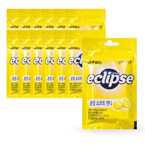 이클립스 쿨링 소프트 캔디 레몬민트 45g (12개)